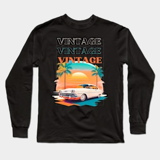 Vintage Car Long Sleeve T-Shirt